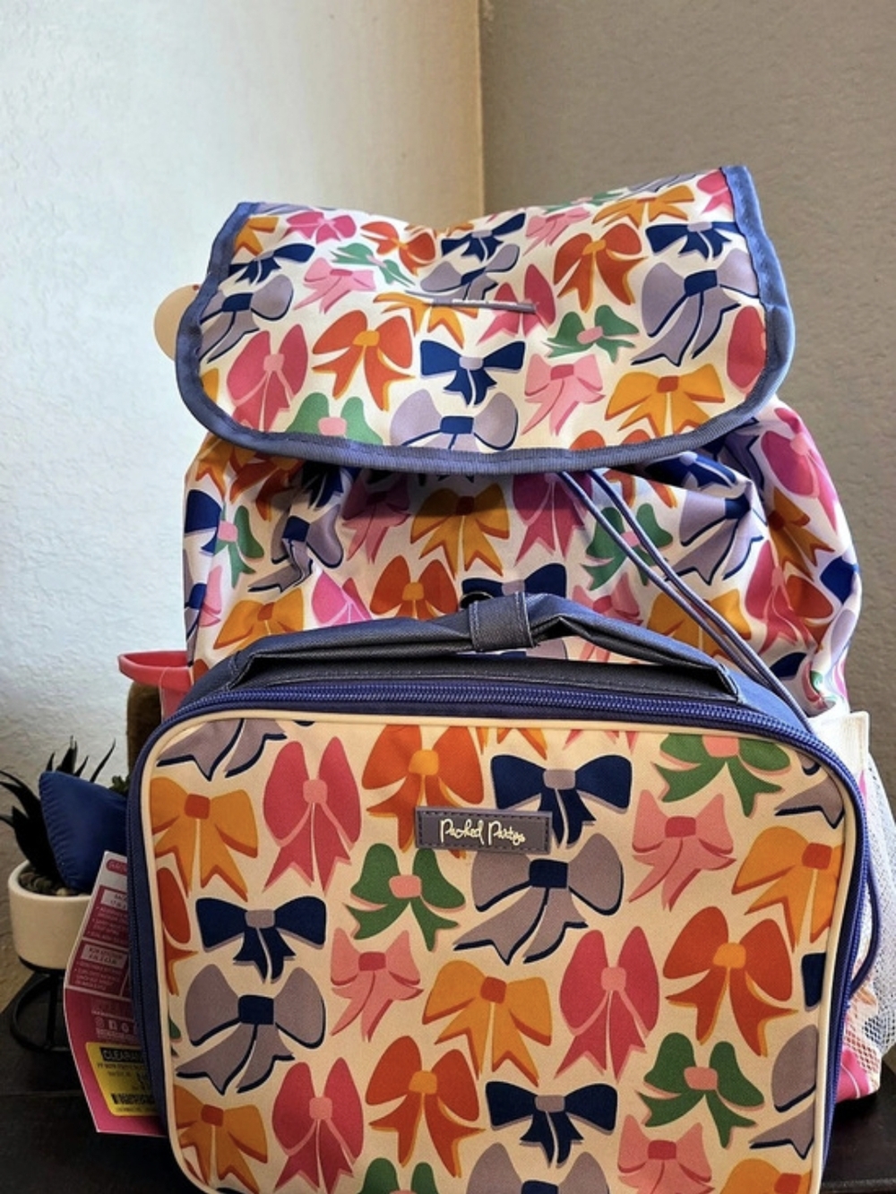 Petunia Pickle Bottom Floral Backpack in Pink & Multicolor